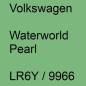 Preview: Volkswagen, Waterworld Pearl, LR6Y / 9966.